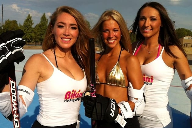 Meet the Women of Bikini Hockey League