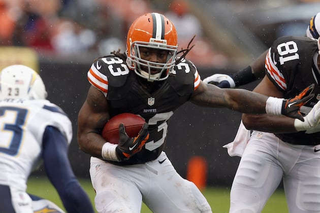 Cleveland Browns Week 8 MVPs: Trent Richardson Earns Top Dawg Bone