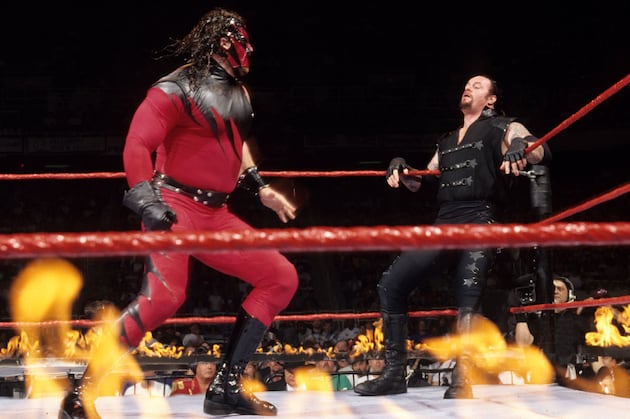 5 Gimmick Matches We'll Never See in WWE Again as Long as Shows Are Rated PG