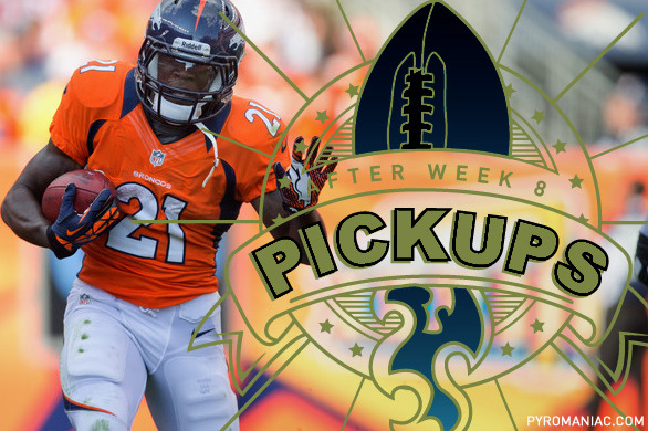 Fantasy Football: Waiver-Wire Pickups After Week 8
