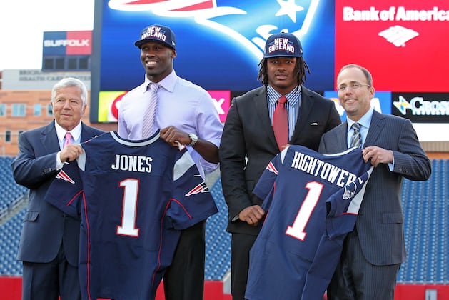 Re-Drafting New England Patriots' 2012 Draft After First Half of NFL Season