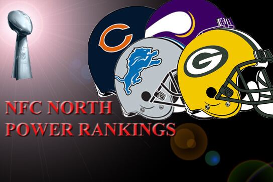 NFC North Week 10 Power Rankings