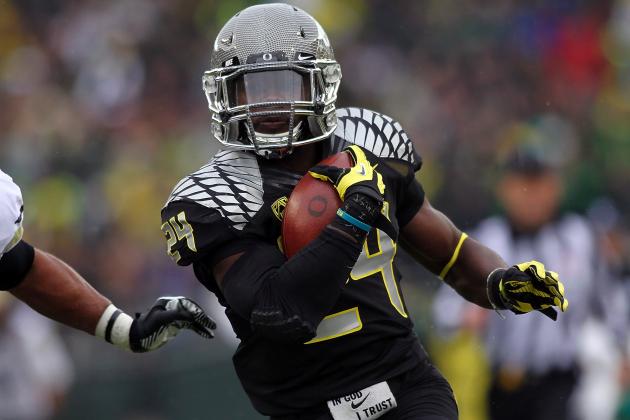 Kenjon Barner vs. Stepfan Taylor: Breaking Down Top Pac-12 RBs