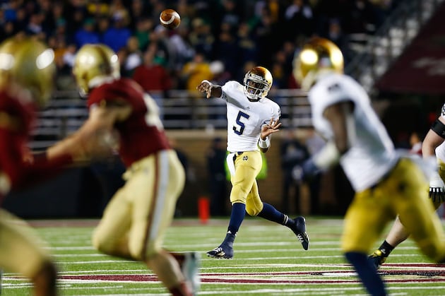 Notre Dame Football: 5 Ways Brian Kelly's QB System Has Helped the Irish in 2012