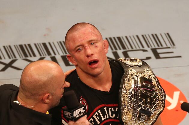 UFC 154 Grading the Canadians: St-Pierre and Menjivar Get Top Marks