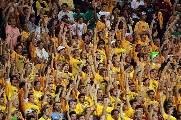 Big 12 Basketball: Baylor's 'Sic Em Bears' Worst Amongst Awkward Cheers