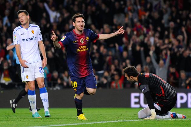 Lionel Messi Moves Closer to History, Barca Wins