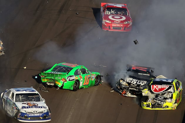 NASCAR Sprint Cup: The 10 Biggest Crashes of the 2012 Season