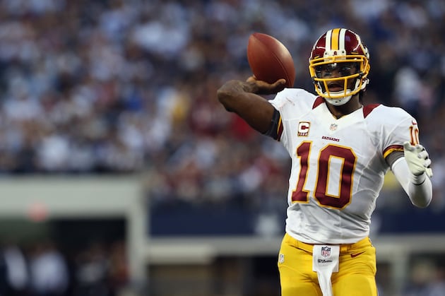 7 Receivers Robert Griffin III Would Love to See on Next Year's Roster