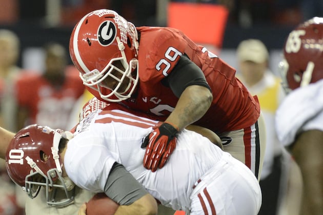 SEC Championship 2012: Postgame Grades from Georgia's Loss vs. Alabama