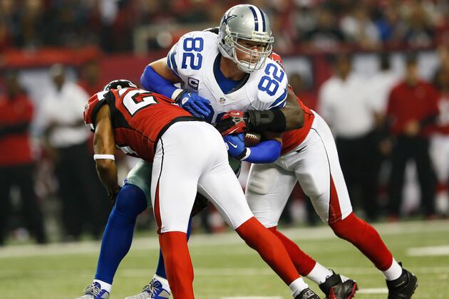 B/R NFL 1000 2013: Top 50 Tight Ends