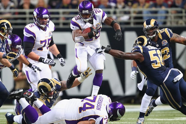 Fantasy Football: Adrian Peterson Leads 24-Member 'Week 15 Dream Team'