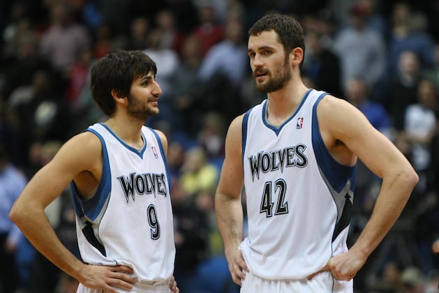 Report Card Grades for Ricky Rubio-Kevin Love's 1st Game of 2012-13