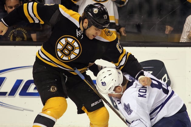 Boston Bruins: 5 Best Fights of 2012 (Video)