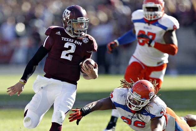 Texas A&M Football: Projecting the Aggies' 2013 Offensive Depth Chart