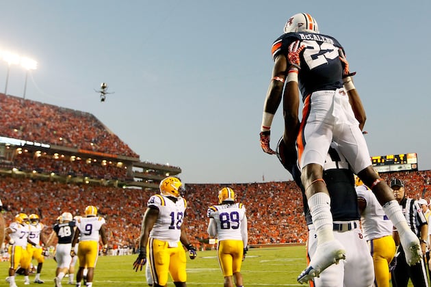 Auburn Football: Ranking the Top 10 Plays of Auburn's 2012 Season