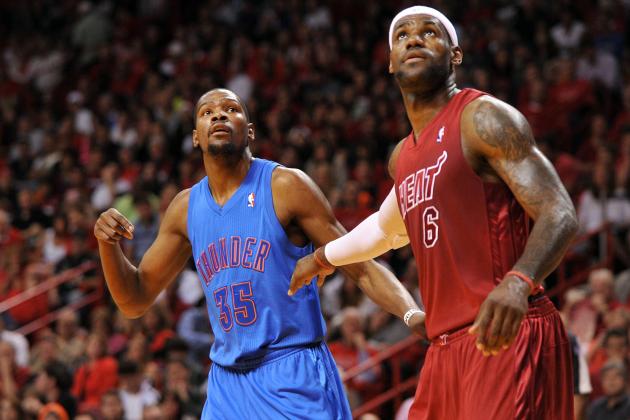 NBA MVP Odds: King James Getting Stiff Competition from Kevin Durant