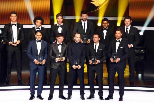 FIFA World XI of the Year: Biggest Snubs from 2012 Team