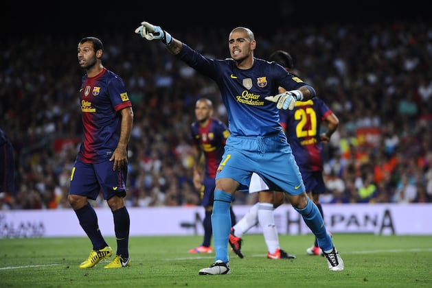 Love Him or Hate Him, Victor Valdes Is Not Leaving Barcelona