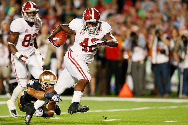 Alabama Football: Projecting the 2013 RB Depth Chart