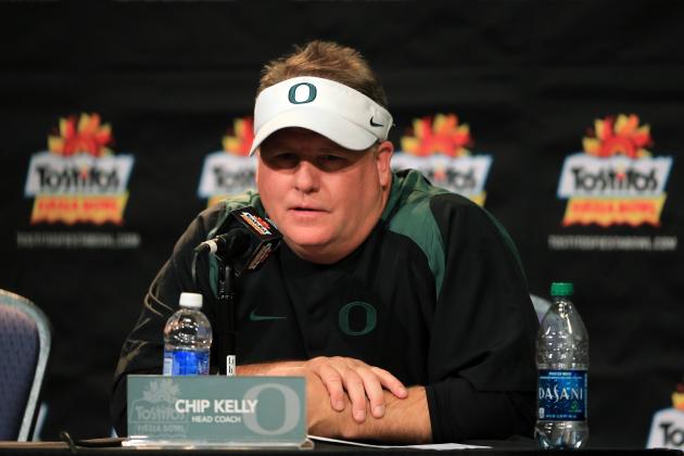 Odds on Next Oregon Football Coach After Chip Kelly Bolts for NFL
