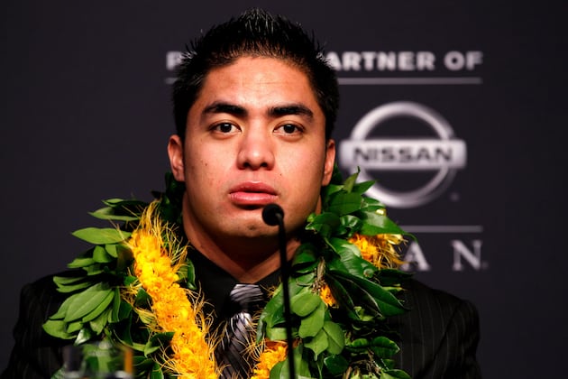 Mike Stobe/Getty Images 2. Manti Te'o's Digital Girl