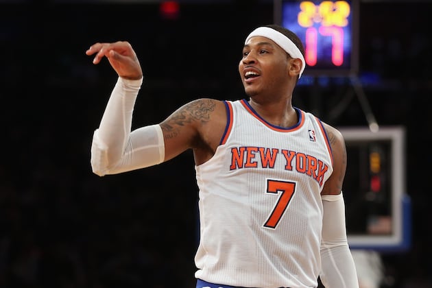 Breaking Down Carmelo Anthony's Case for NBA MVP