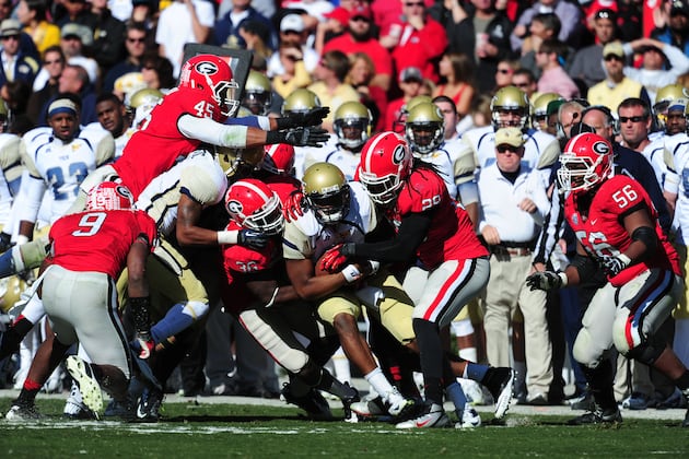 Georgia Football: Top 10 Defensive Plays for Dawgs in 2012