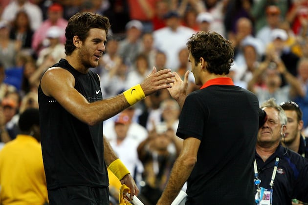 Roger Federer, Rafael Nadal and Top 20 Grand Slam Upset Champions
