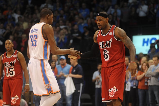 Updated NBA MVP Odds: Can Kevin Durant Really Dethrone LeBron James?