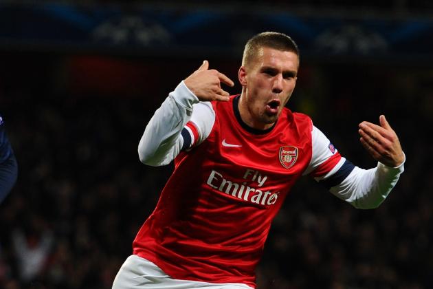Lukas Podolski: Assessing His Contribution for Arsenal so Far