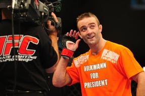 Most Awkward Moments from Jacob Volkmann's Time with the UFC