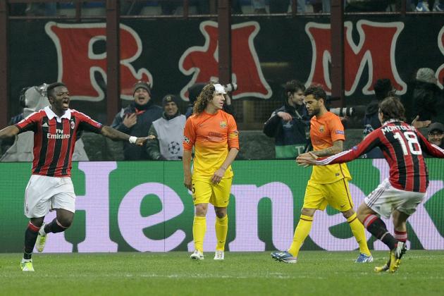 Barcelona vs. AC Milan: Picking the Best Starting Lineups