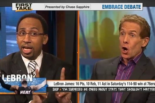 The 20 Dumbest Things Skip Bayless and Stephen A. Smith Have Said