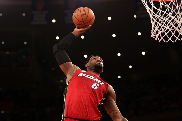 LeBron James' Most Impressive Stat Lines for Miami Heat This Season