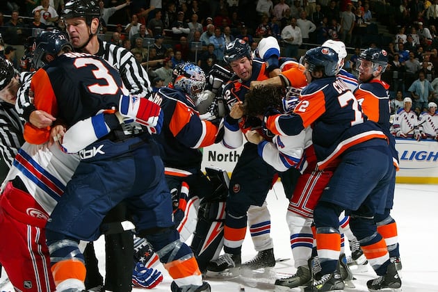 The 10 Craziest Fights in NHL History