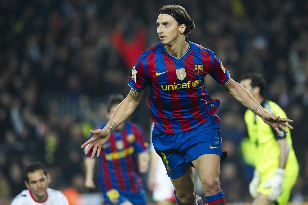Zlatan Ibrahimovic's 10 Best Moments at Barcelona