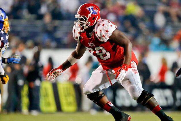 Jordan Mills: Video Highlights for Former Louisiana Tech OT