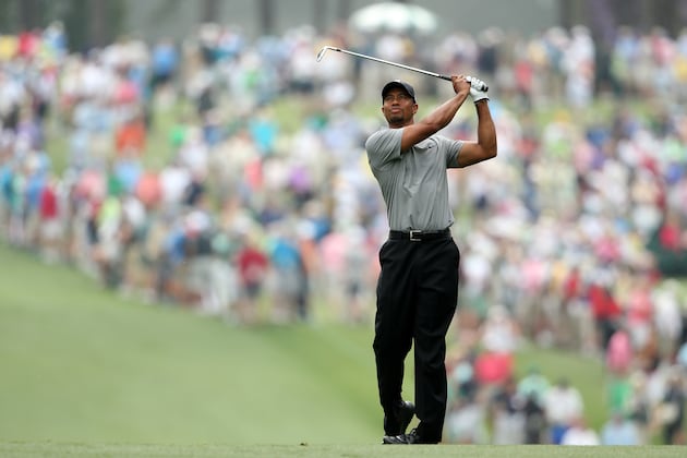 Tiger Woods at Masters 2013: Grading Tiger's Round 1 Performance