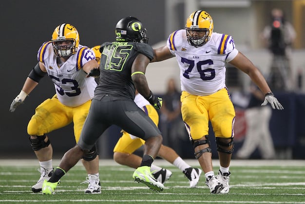 Chris Faulk: Video Highlights for Former LSU OT