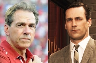 Top College Coaches' Mad Men Counterparts