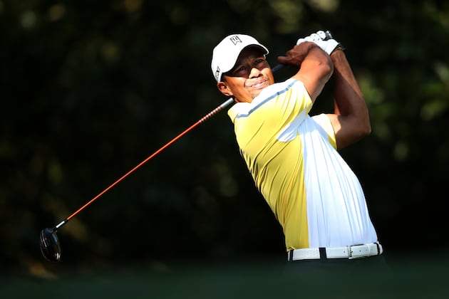 Tiger Woods at Masters 2013: Grading Tiger's Round 2 Performance