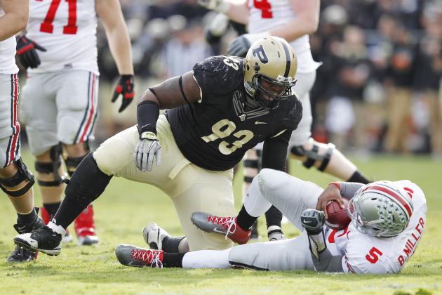 Kawann Short: Video Highlights for Former Purdue Defensive Tackle
