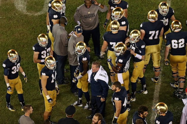 Notre Dame Spring Game 2013: Blue and Gold Team Analysis