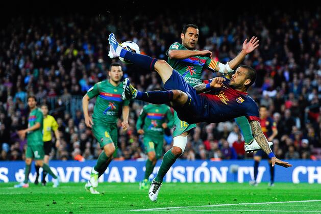 Rating the Barcelona Players Against Levante