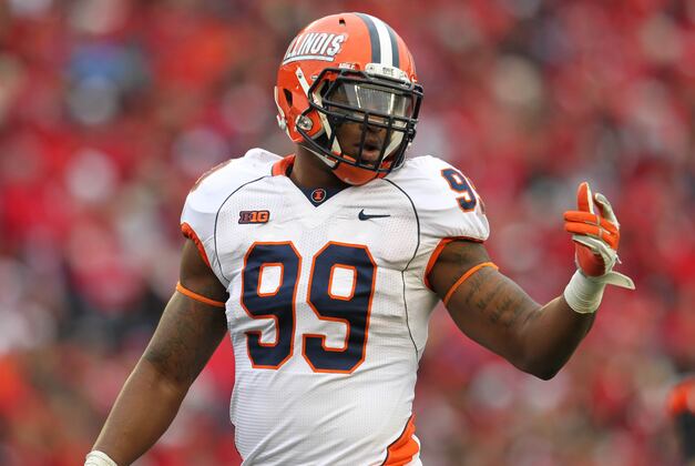 Michael Buchanan: Video Highlights for Former Illinois DE