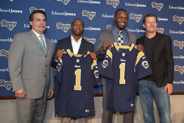 Initial Post-Draft Depth Chart for the St. Louis Rams