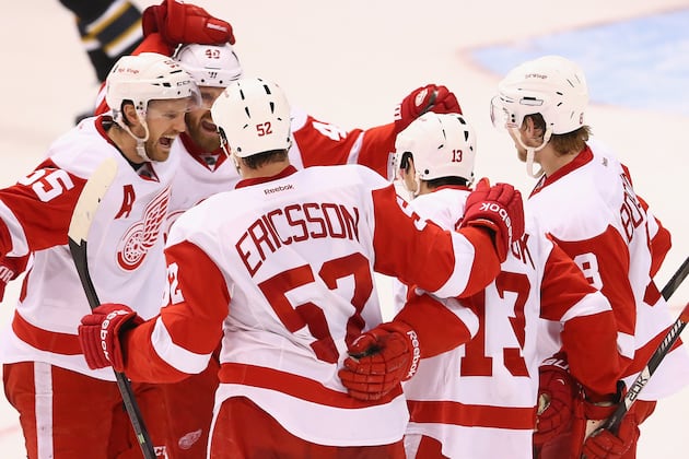 Detroit Red Wings' 5 Most Important Players in Playoff Series vs. Anaheim Ducks
