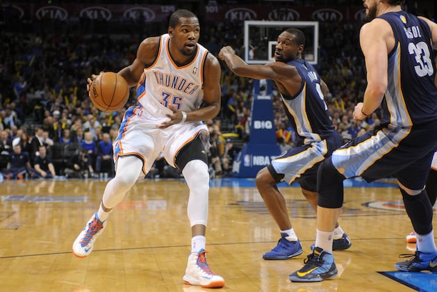 NBA Playoff Picks: Memphis Grizzlies vs. Oklahoma City Thunder, Game 1