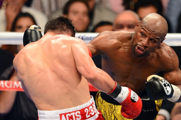 Floyd Mayweather vs. Robert Guerrero: Grading Money May in Win over the Ghost